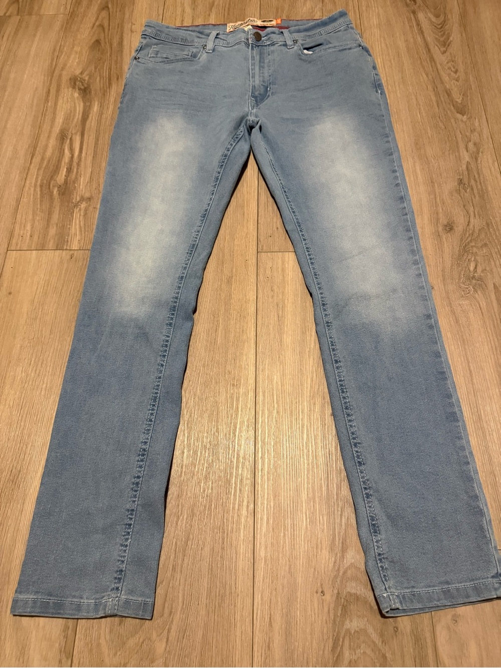 Light Blue Skinny Men’s Jeans - Stretch Slim Fit